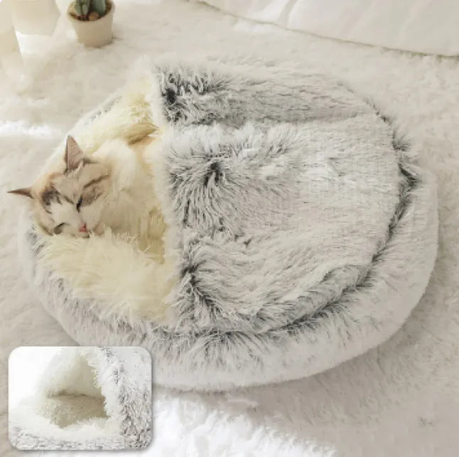 PurrNest™ Plush Hideaway Shell