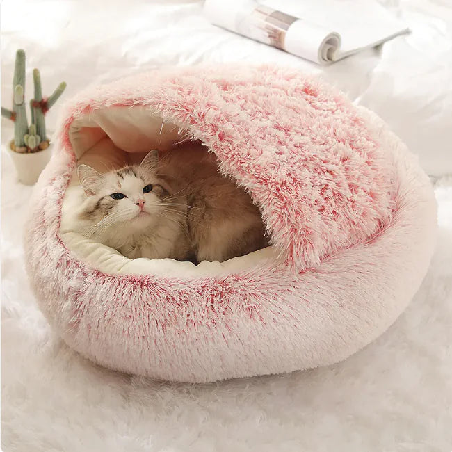PurrNest™ Plush Hideaway Shell